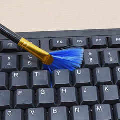 Fan Shaped Computer Brush Keyboard Brush Soft Hair Cleaning Brush