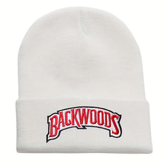 Embroidered Knitted Hat Beanie Hat for Men & Women