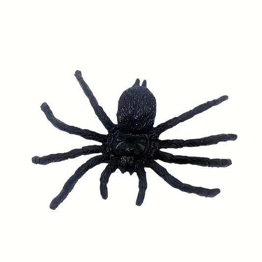 Plastic Artificial Spider Halloween Scary Playing Toy Party Props