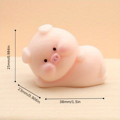 Mini Pig Resin Ornaments Children's Toy Artwork Decoration