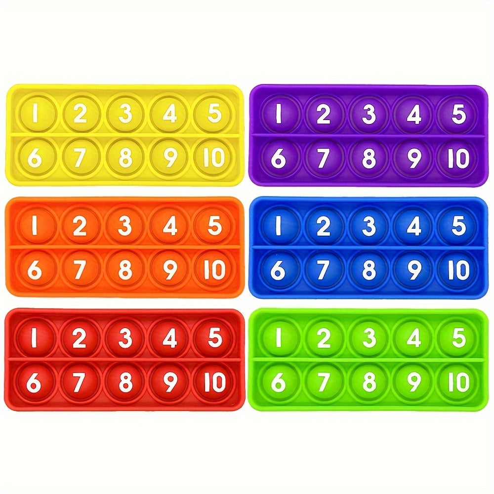 Legendstar 6 Pack Silicone Ten Frame Counting Manipulatives