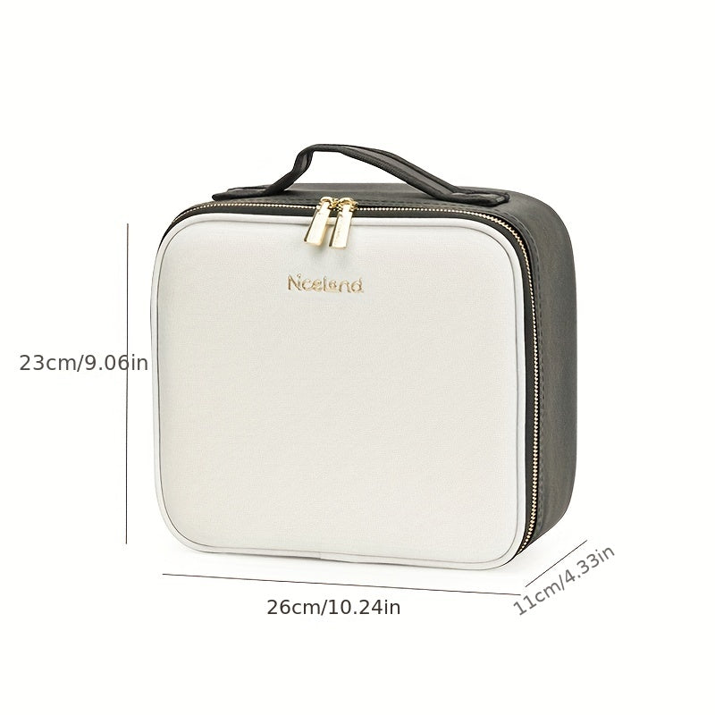 Portable Lighted Makeup Bag 3 Colors Travel Cosmetic Case