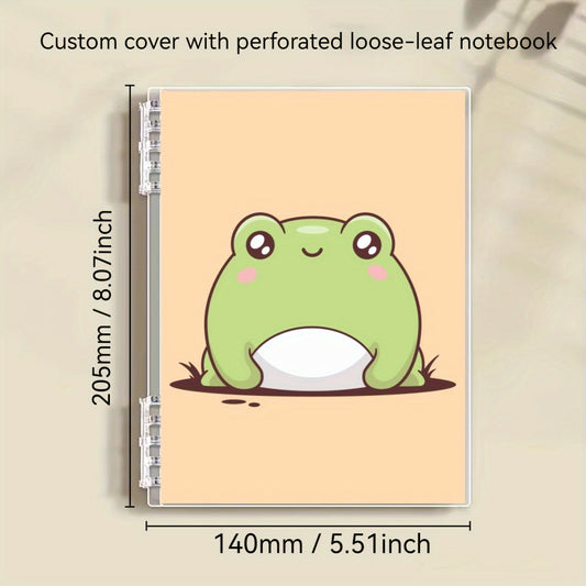 Customizable Spiral Notebook Personalized Cover Removable Pages