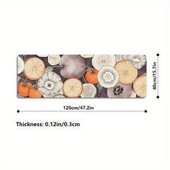 Fruit Pattern Kitchen Mat Non Slip & Waterproof