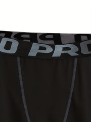 Men's Quick Dry Compression Leggings for Gym Fitness
