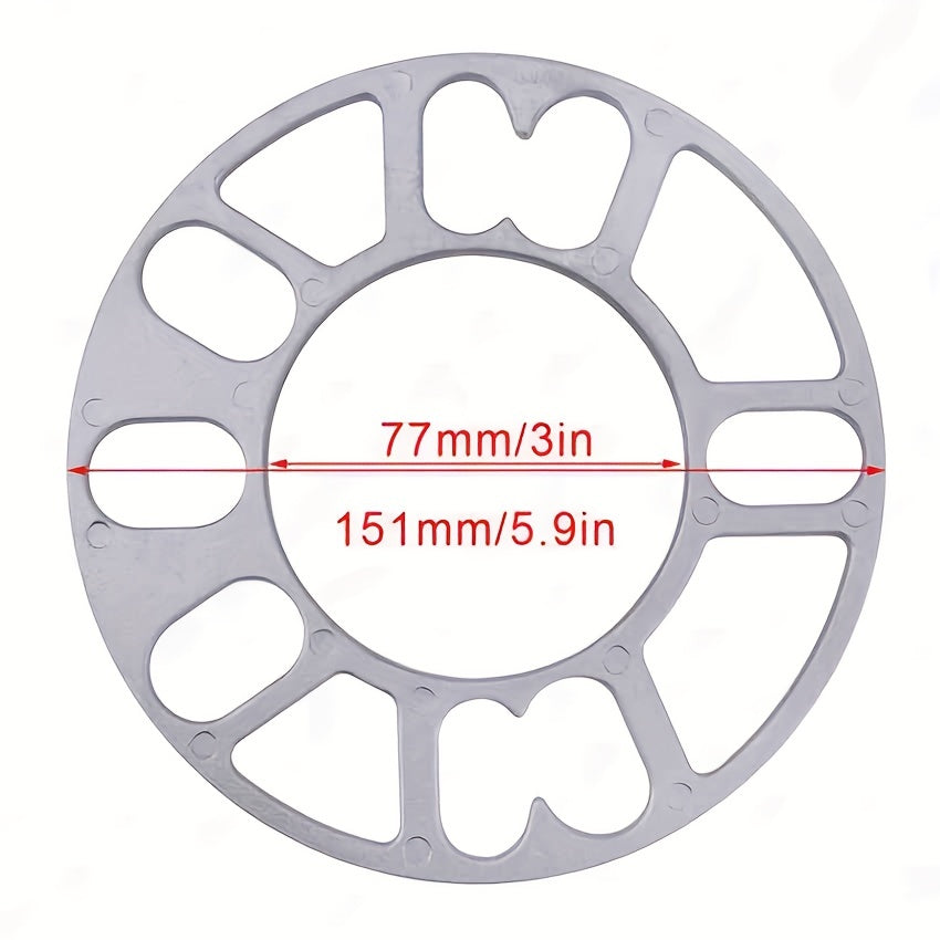 Universal Car Wheel Spacers Tire Shims Plate Tire Modification ET Gasket