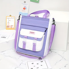 Canvas School Bag for Primary Students