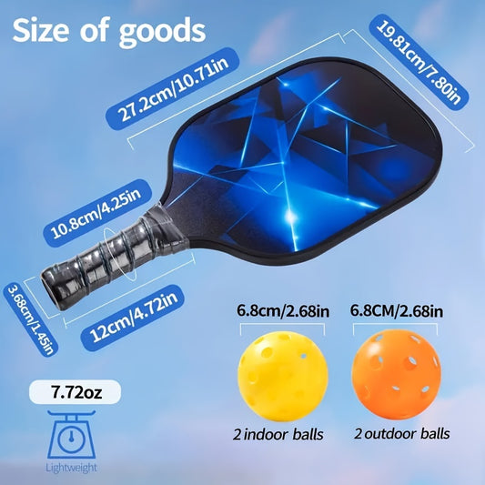 Graphite Glass Fiber Pickleball Racket Set