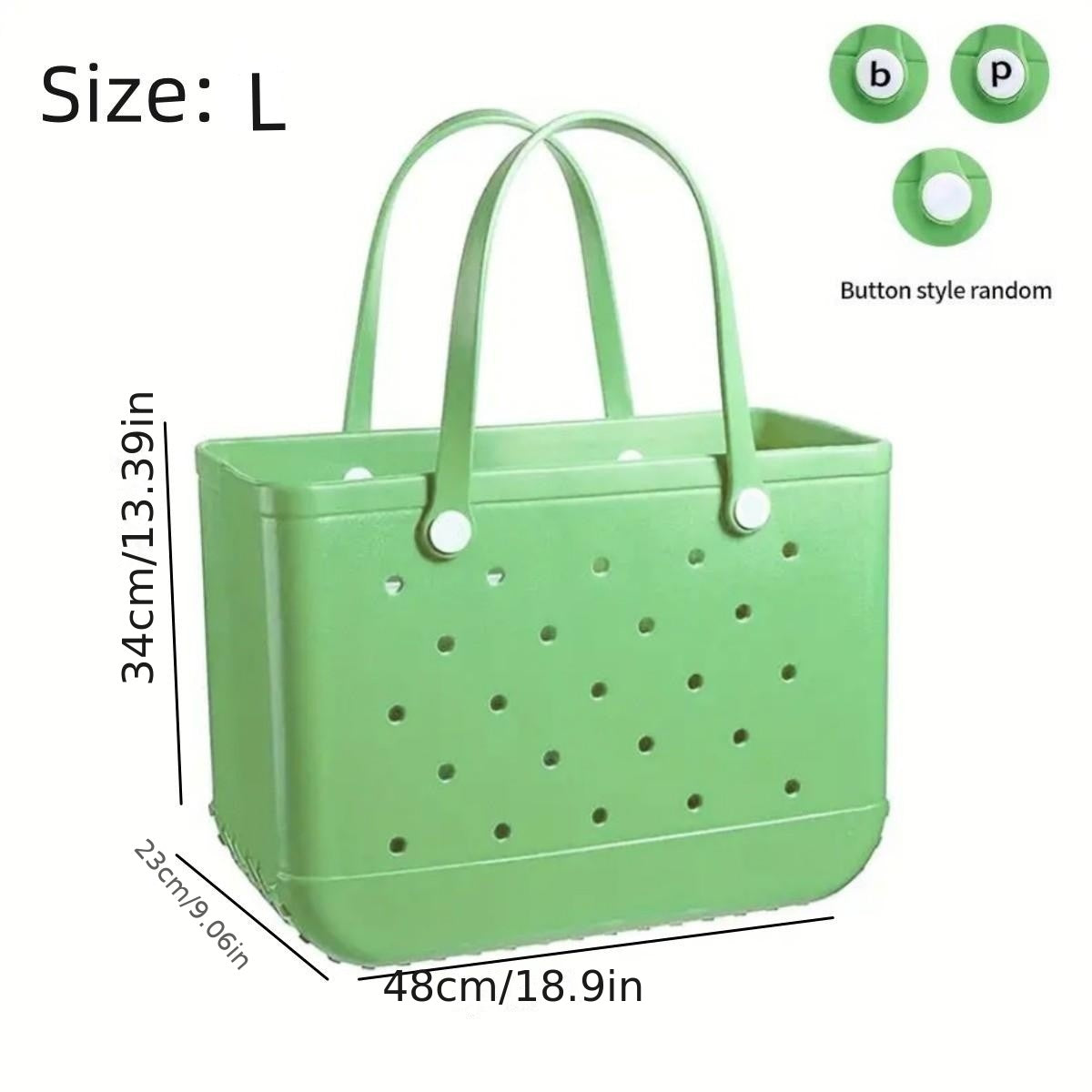 Hollowed Beach Bag Large Capacity Portable Handbag