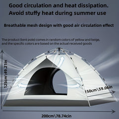 Waterproof Twin Style Tent for Outdoor Hiking Camping