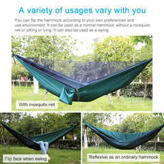 290 Camping Hammock Mosquito Proof Gauze Cover Portable Outdoor Camping