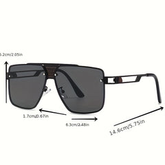 Men's Vintage Big Frame Sunglasses