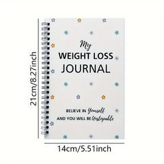 Floral Weight Loss Journal & Fitness Planner