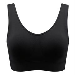  Seamless Solid Bra Women's High Stretch Push Up Bra