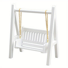 Dollhouse Mini Furniture Garden Swing Ornament