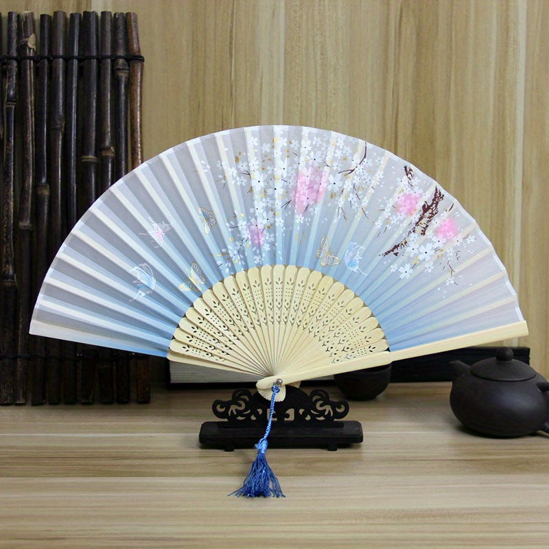 Chinese Dance Fan Silk Gift Fan For Men And Women