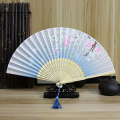 Chinese Dance Fan Silk Gift Fan For Men And Women
