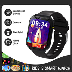Kids Smart Watch with 18 Games Camera Music Calendar 3 Colors Back to School