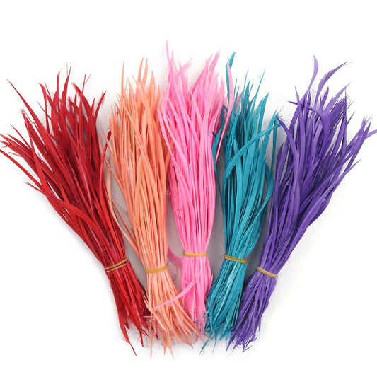 50pcs Goose Feather Single Sided DIY Real Feather Clothing Jewelry Wedding Party