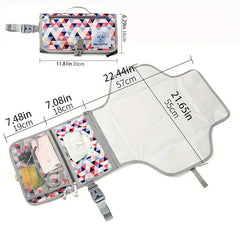 Waterproof Diaper Changing Pad Mommy Bag