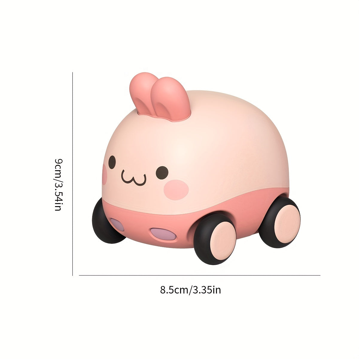 Baby Kids Cartoon Toy Car Rabbit Inertia Sound Car