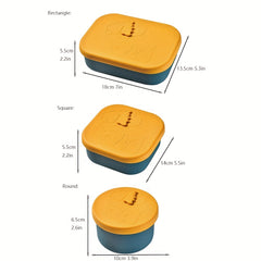 Portable Silicone Lunch Box Leakproof Container