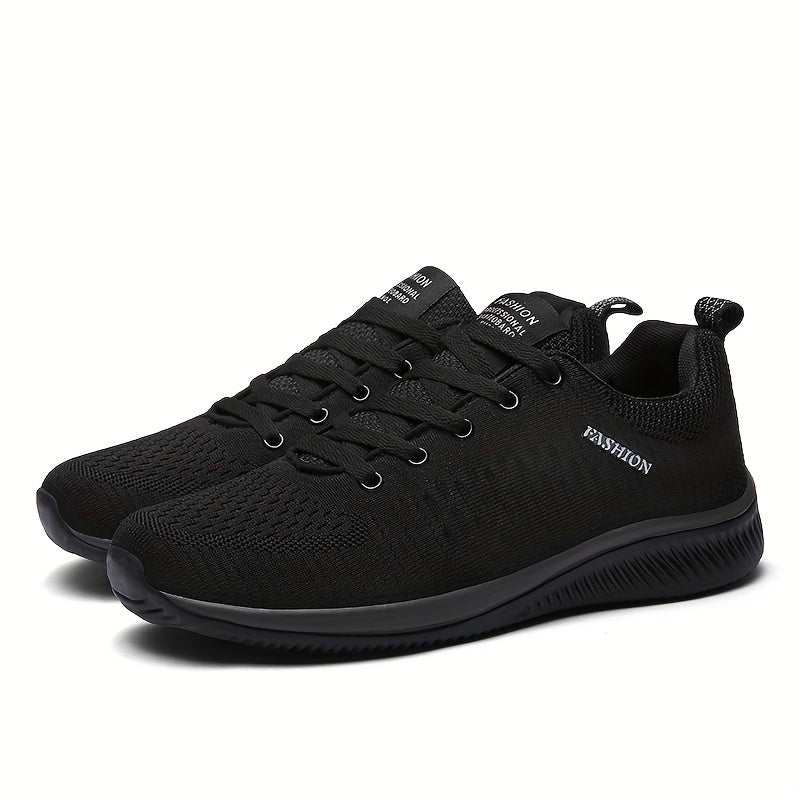 Men's Breathable Lace-up Running Shoes