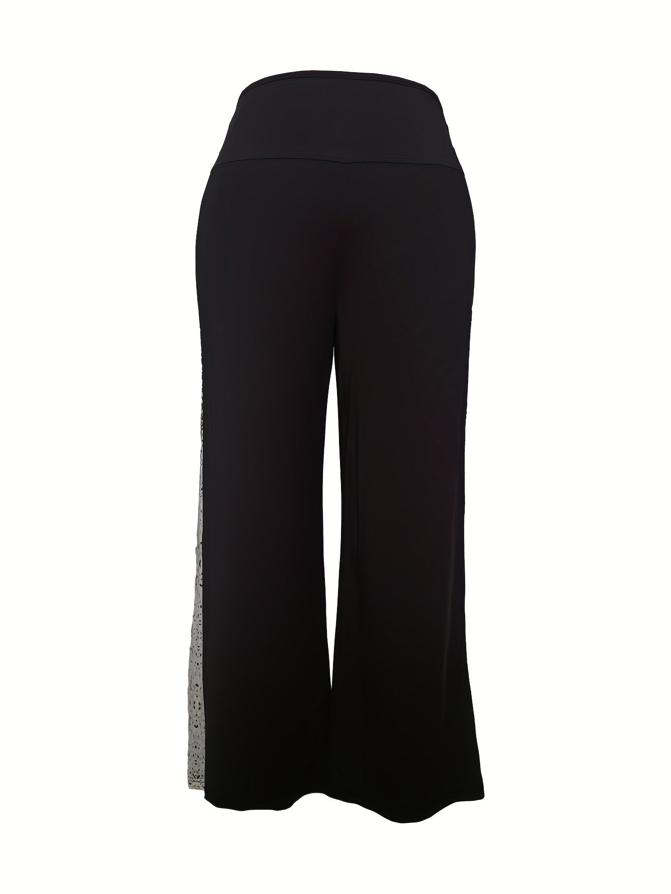 Women's Plus Colorblock Wide Leg Trousers