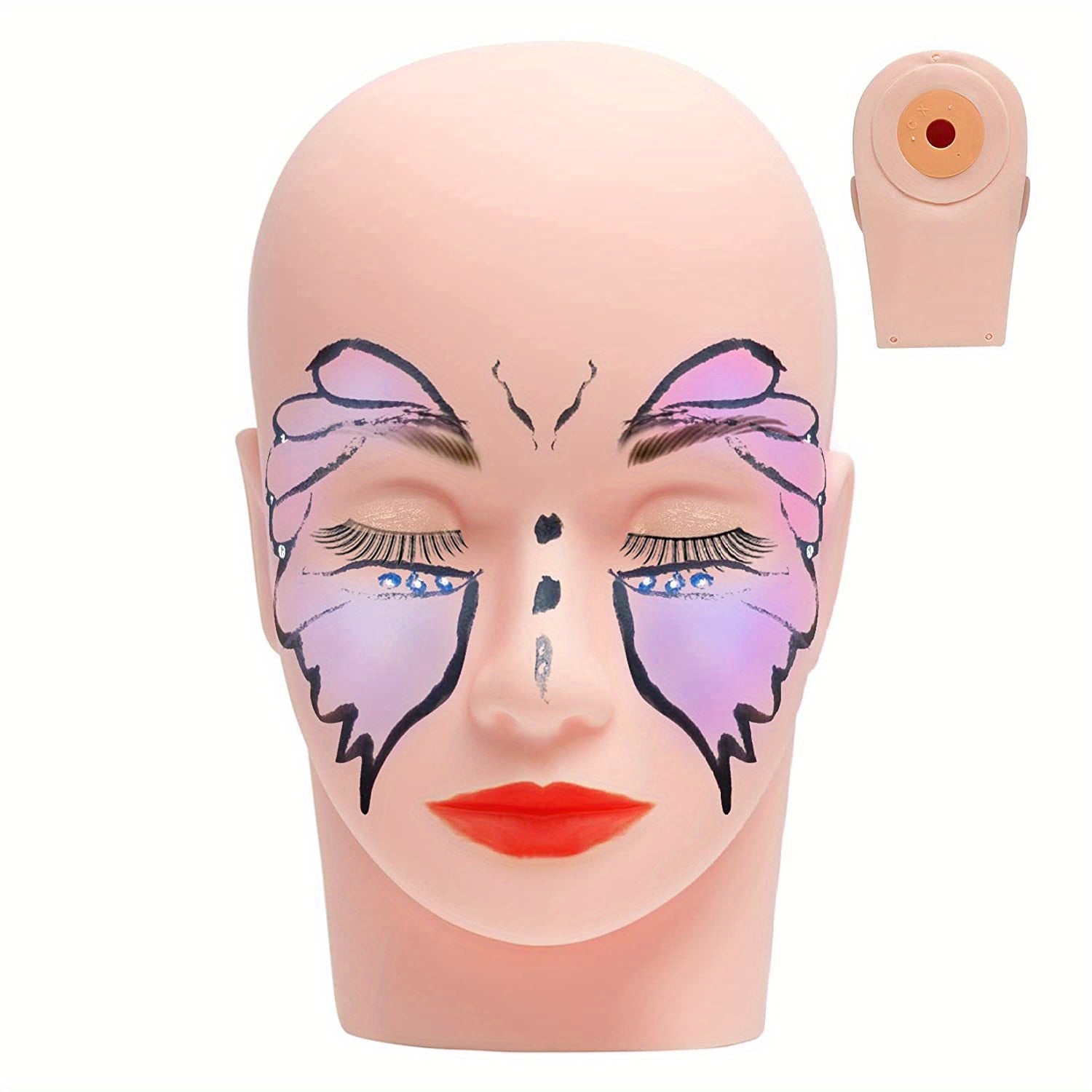 Practice Makeup Mannequin Head for Dolls and Models