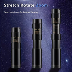 10x300 HD Monocular Telescope for Outdoor Concerts Camping