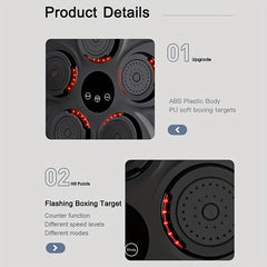Wall Mounted Music Boxing Target for Home Training