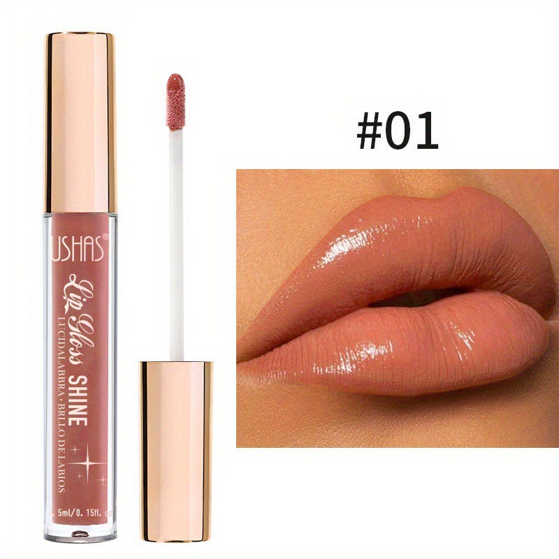 12 Colors Pearlescent Liquid Lipstick, Non Stick Cup, Waterproof Formula