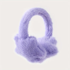 Bright Plush Star Earmuffs for Women Winter