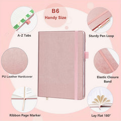 Password Book With Alphabetical Tabs Hardcover - Medium Size