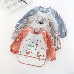 Baby Smock Long sleeved Waterproof Bib