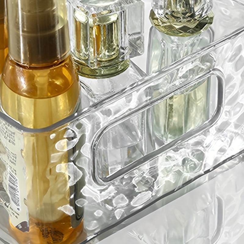 Clear Desktop Storage Box for Cosmetics Makeup Jewelry Food Books