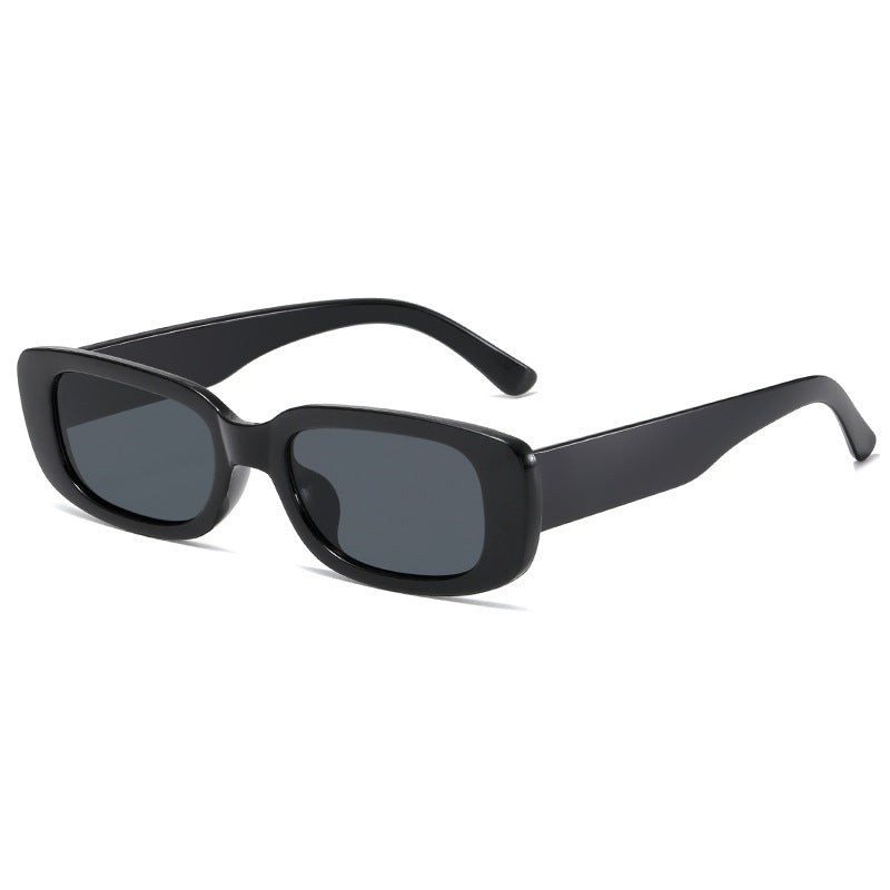 Small Frame Plastic Sunglasses for Women Girls