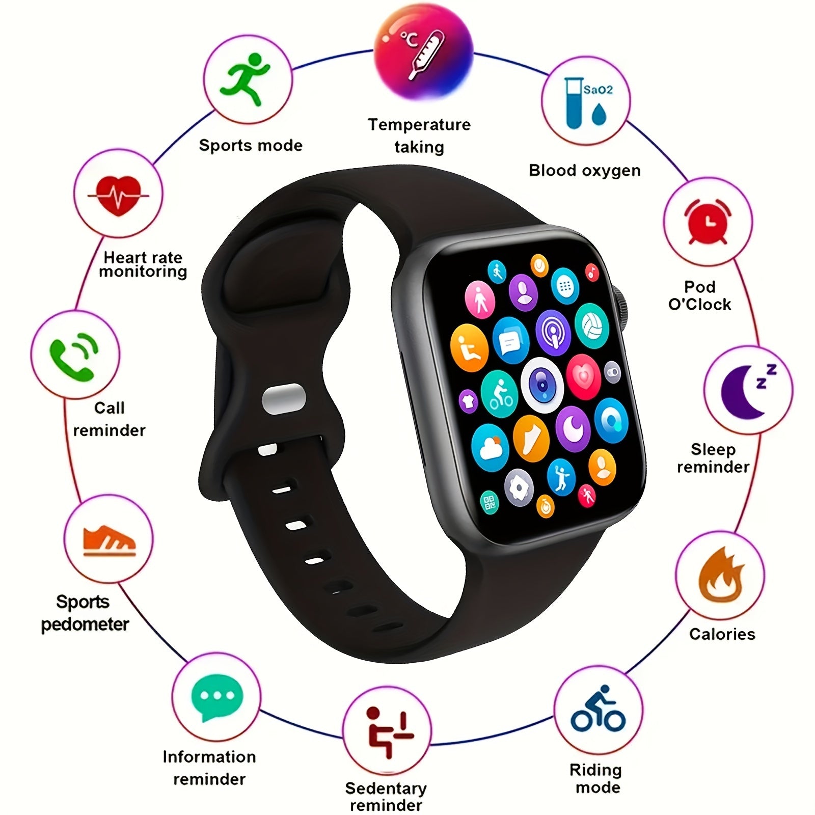 Multifunctional Smart Sports Bracelet Watch