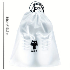 5Pcs Travel Waterproof Cosmetic Bag Drawstring Toiletry Kit Pouch