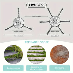 Steel Wire Grass Trimmer Head Wear Resistant Weed Eater Wire Trimmer Cutter