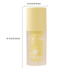 Peach Flavor Water Glow Crystal Jelly Lip Plumping Gloss