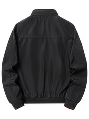 Men's Reversible Waterproof Windproof Jacket for Autumn Winter