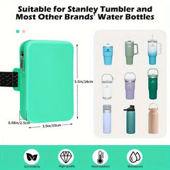 Silicone Pouch Bag For Tumbler Cup Waterproof Handheld Storage Wallet