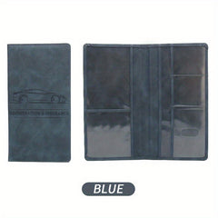 Car Registration And Insurance Clip Storage Bag