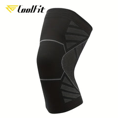 Thin Elastic Sports Knee Pad Non-slip Knee Sleeve for Basketball Jogging