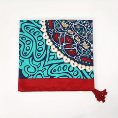 Ethnic Style Cotton and Linen Travel Scarf - Sunscreen Silk Shawl