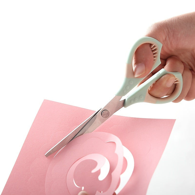 Household Stainless Steel Small Scissors Student Stationery Scissors