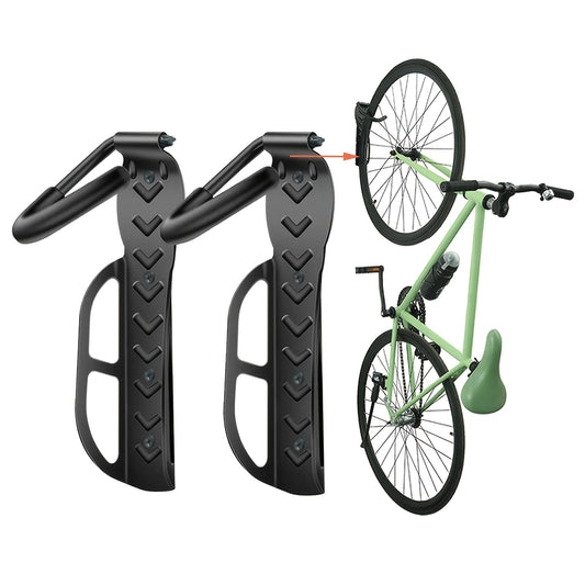 StoragePro Wall Mount Bike Rack - 65 Lb Capacity - Easy to Hang & Organize