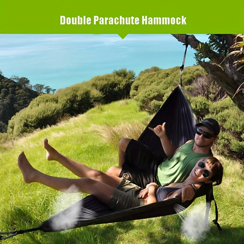 Portable Lightweight Double Hammock for Outdoor Travel Camping