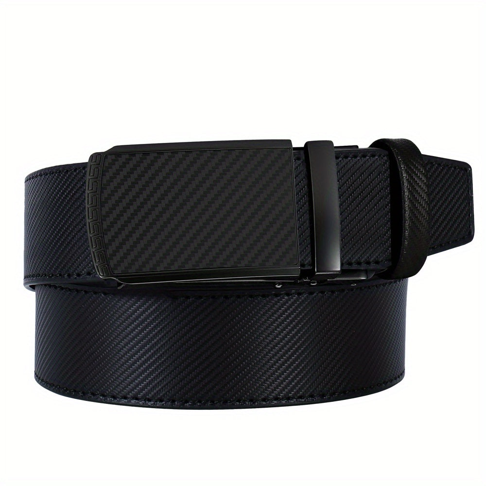 Rivet Automatic Buckle Alloy Belt Casual Adjustable Belt For Men
